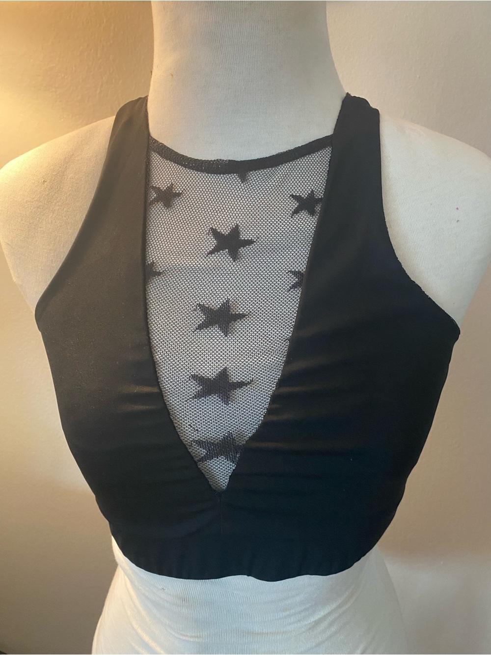Mesh crop top